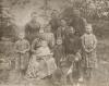 Gray Abe Terrell Alice Nine Children Circa 1890
